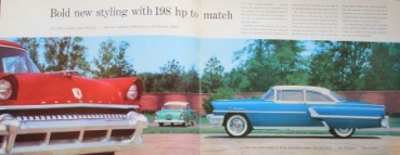 Ford Mercury Montclair Monterey Custom 1955 Carbrochure (2386)